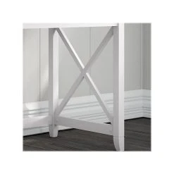 Bush Furniture Key West 54-inch Laminate Computer Desk with Storage, Pure White Oak (KWD154WT-03) -Computer Office Desks Shop unnamed file 1080