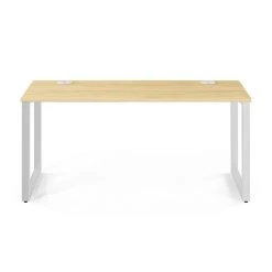Union & Scale Workplace2.0 60" Maple Laminate Writing Desk (UN57472)