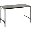 Safco Simple 46" Laminate Workstation Desk - Sterling Ash (5272BLGR)