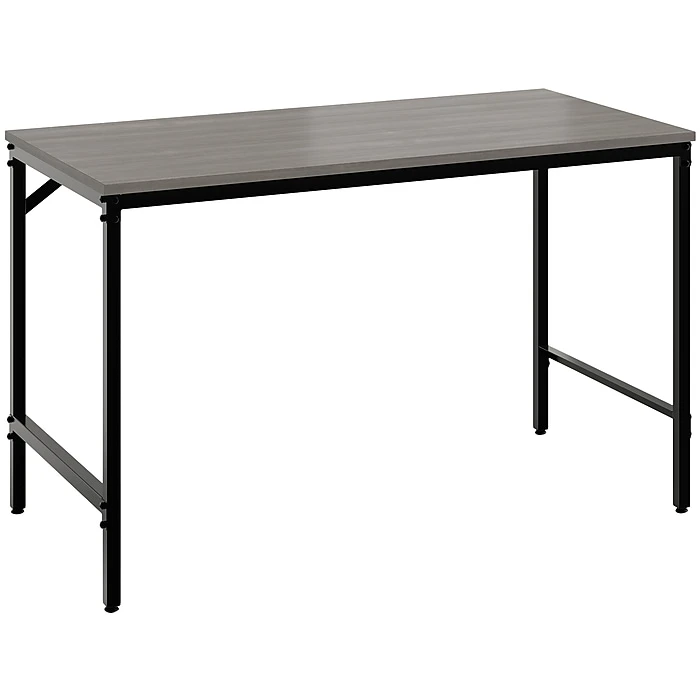 Safco Simple 46" Laminate Workstation Desk - Sterling Ash (5272BLGR) 1 Safco Simple 46" Laminate Workstation Desk - Sterling Ash (5272BLGR)