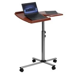 Flash Furniture 29" Laminate Laptop Desk in Cherry Finish - Compact & Durable (NANJN2762)