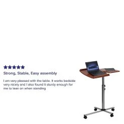 Flash Furniture 29" Laminate Laptop Desk in Cherry Finish - Compact & Durable (NANJN2762) -Computer Office Desks Shop unnamed file 1121