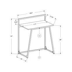 Monarch Specialties Inc. 30" Black Laminate Computer Desk | Modern Workspace Solution (Model I 7111) 8 Monarch Specialties Inc. 30" Black Laminate Computer Desk | Modern Workspace Solution (Model I 7111) -Computer Office Desks Shop unnamed file 1145