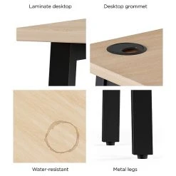 Union & Scale™ Essentials 60” L-Shaped Desk in Natural - Durable Laminate Workspace (UN60420) -Computer Office Desks Shop unnamed file 117
