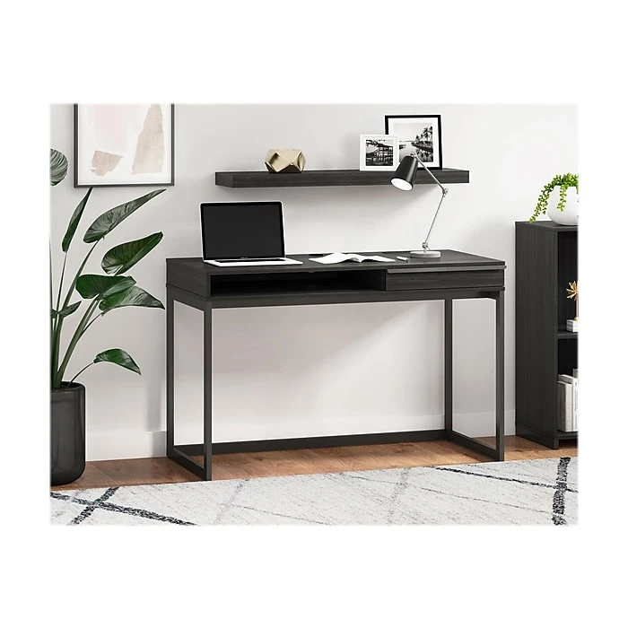 Thomasville Furniture Latimer 48" Writing Desk in Burnt Ash - Durable Laminate Surface (SPLS-LA48D-TV) 5 Thomasville Furniture Latimer 48" Writing Desk in Burnt Ash - Durable Laminate Surface (SPLS-LA48D-TV) - Image 5