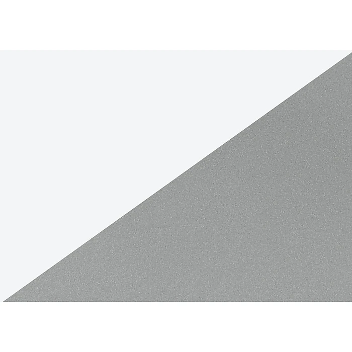 HON Coze 42"W Designer Desk - White & Silver Laminate (HONRPL2442DWP6) 5 HON Coze 42"W Designer Desk - White & Silver Laminate (HONRPL2442DWP6) - Image 5