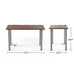 Union & Scale™ Essentials 48" Powered Computer & Writing Desk - Espresso Laminate | UN56970 12 Union & Scale™ Essentials 48" Powered Computer & Writing Desk - Espresso Laminate | UN56970 -Computer Office Desks Shop unnamed file 134