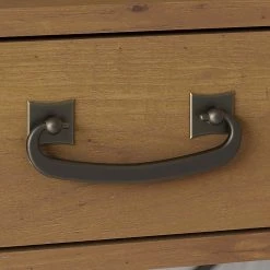 Kathy Ireland® Home Ironworks 60W Vintage Golden Pine Writing Desk with Drawers | Laminate Furniture -Computer Office Desks Shop unnamed file 1374