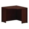 HON Mod 36" Corner Desk Shell in Traditional Mahogany | Durable Laminate Workspace