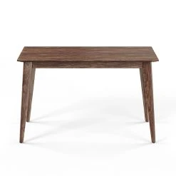 Union & Scaleâ„¢ MidMod 48" Laminate Computer and Writing Desk in Espresso | Modern Home Office Furniture