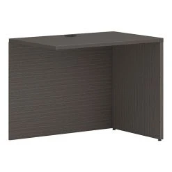 HON Mod 36" Return Shell Laminate Workstation - Slate Teak (HLPLRS3624.LSL1)