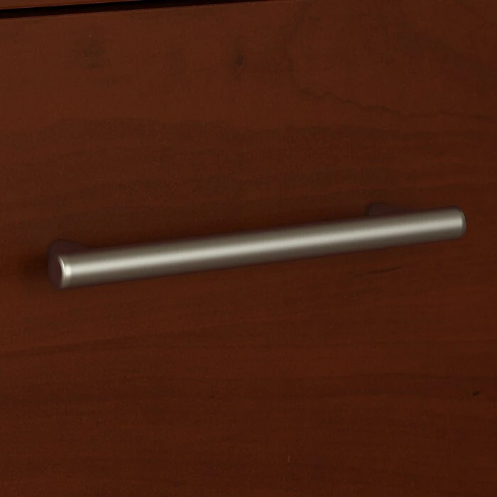 Bush Furniture Somerset 72W Office Desk With Hutch in Hansen Cherry - Stylish Laminate Workspace Solution | SET018HC 3 Bush Furniture Somerset 72W Office Desk With Hutch in Hansen Cherry - Stylish Laminate Workspace Solution | SET018HC - Image 3