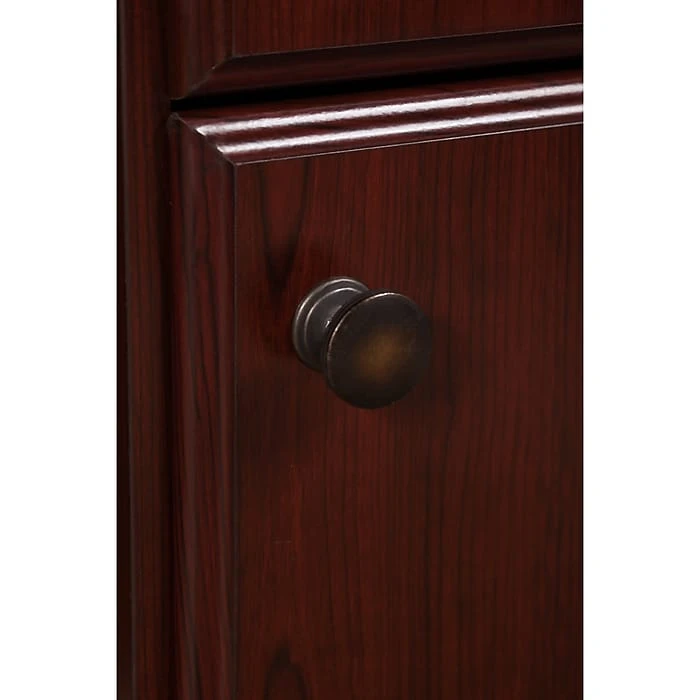 Kathy Ireland® Home Bennington Credenza Desk - Harvest Cherry Laminate, WC65510-03K 8 Kathy Ireland® Home Bennington Credenza Desk - Harvest Cherry Laminate, WC65510-03K - Image 8