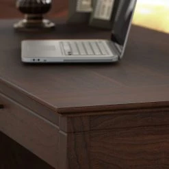 Bush Furniture Key West 54W Laminate Computer Desk with Storage | Bing Cherry (KWD154BC-03) -Computer Office Desks Shop unnamed file 1471