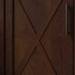 Bush Furniture Key West 54W Laminate Computer Desk with Storage | Bing Cherry (KWD154BC-03) -Computer Office Desks Shop unnamed file 1472