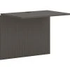 HON Mod 36" Bridge Desk in Slate Teak - Durable Laminate Workstation