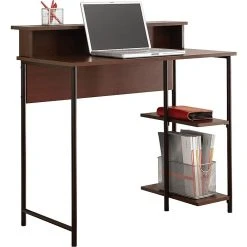Easy 2 Go Easy2Go Student Computer Desk - Compact Laminate Study Desk for Home & Office
