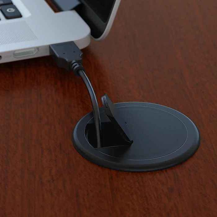 Bush Business Furniture Westfield 72W Left-Handed Corner Desk, Mahogany (WC36732) - Durable Laminate Office Desk 3 Bush Business Furniture Westfield 72W Left-Handed Corner Desk, Mahogany (WC36732) - Durable Laminate Office Desk - Image 3