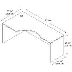Bush Business Furniture Westfield 72W Left-Handed Corner Desk, Mahogany (WC36732) - Durable Laminate Office Desk 8 Bush Business Furniture Westfield 72W Left-Handed Corner Desk, Mahogany (WC36732) - Durable Laminate Office Desk -Computer Office Desks Shop unnamed file 1585