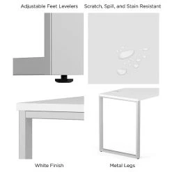 Union & Scale Workplace2.0 60" Laminate Writing Desk, White (UN57471) - Modern Office Furniture -Computer Office Desks Shop unnamed file 1767