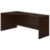 Bush Business Furniture Westfield 72W Left-Handed Corner Desk, Mocha Cherry (WC12932) – Stylish Laminate Office Furniture