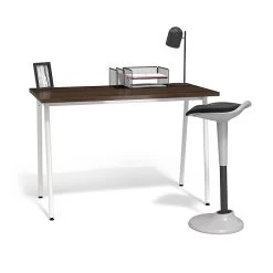 Union & Scale™ Lewis 36"H X 54"W Laminate Office & Computer Desk, Dark Walnut, Tool-Less Assembly (UN55697-CC) -Computer Office Desks Shop unnamed file 1842