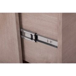 Bush Furniture Key West 48"W Writing Desk with Lateral File, Washed Gray (KWS003WG) - Laminate Office Desk -Computer Office Desks Shop unnamed file 2017