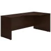 Bush Business Furniture Westfield 72W Right-Handed Corner Desk - Mocha Cherry Laminate | Space-Saving Office Furniture