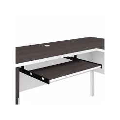 Bush Furniture Somerset 60" L-Shaped Desk with Mid Back Leather Box Chair, Storm Gray/White - Stylish Laminate Office Furniture -Computer Office Desks Shop unnamed file 2164