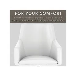 Bush Furniture Somerset 60" L-Shaped Desk with Mid Back Leather Box Chair, Storm Gray/White - Stylish Laminate Office Furniture -Computer Office Desks Shop unnamed file 2165