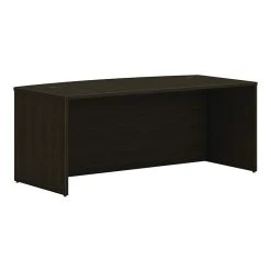 HON Mod 72" Java Oak Laminate Desk Shell | Durable & Stylish Office Furniture