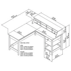 Bush Furniture Broadview 60" Computer Desk Bundle, Pure White (BD029WH) - Laminate Office Desk 12 Bush Furniture Broadview 60" Computer Desk Bundle, Pure White (BD029WH) - Laminate Office Desk -Computer Office Desks Shop unnamed file 2214