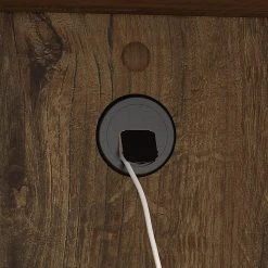 Bush Furniture Latitude 60W Writing Desk with Printer Stand & File Cabinet, Rustic Brown Embossed -Computer Office Desks Shop unnamed file 2278