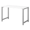Bush Business Furniture 400 Series 48"W x 24"D Laminate Table Desk, White (400S146WH) - Durable & Stylish Office Desk
