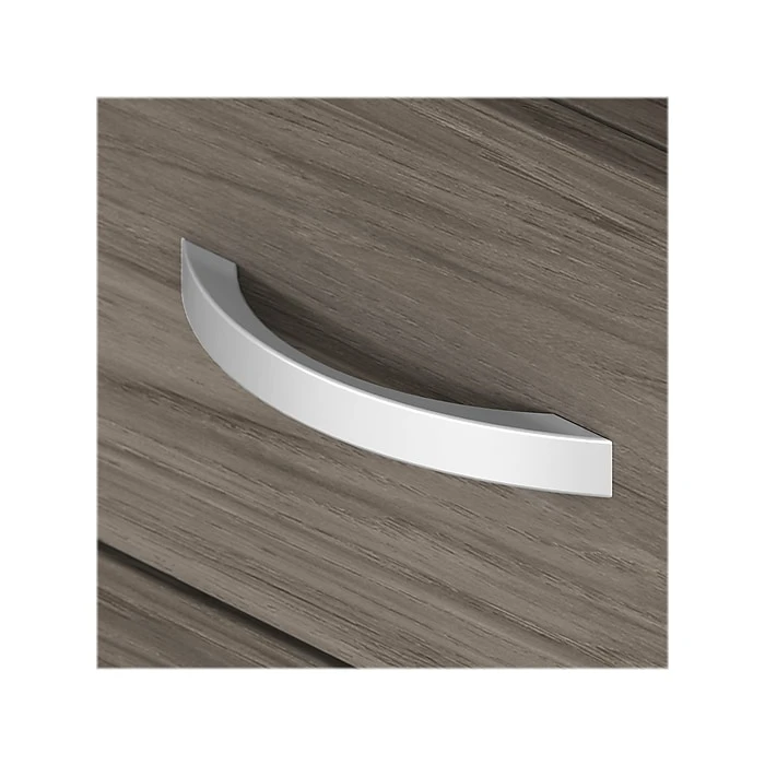 Bush Business Furniture Studio C 72" W Computer Desk With Hutch And Mobile File Cabinet Bundle, Modern Hickory (STC011MHSU) - Durable Laminate Office Desk 6 Bush Business Furniture Studio C 72" W Computer Desk With Hutch And Mobile File Cabinet Bundle, Modern Hickory (STC011MHSU) - Durable Laminate Office Desk - Image 6