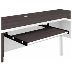 Bush Furniture Somerset 72" L-Shaped Desk With Hutch, Storm Gray/White - Premium Laminate Workspace -Computer Office Desks Shop unnamed file 2433