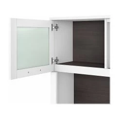 Bush Furniture Somerset 72" L-Shaped Desk With Hutch, Storm Gray/White - Premium Laminate Workspace -Computer Office Desks Shop unnamed file 2434