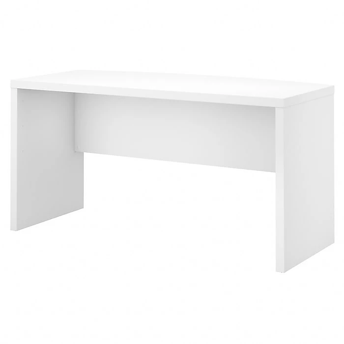 Office By Kathy Ireland® Echo 60W Bow Front Laminate Desk - Pure White (KI60105-03) 1 Office By Kathy Ireland® Echo 60W Bow Front Laminate Desk - Pure White (KI60105-03)