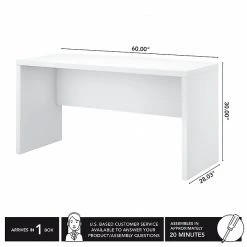 Office By Kathy Ireland® Echo 60W Bow Front Laminate Desk - Pure White (KI60105-03) 8 Office By Kathy Ireland® Echo 60W Bow Front Laminate Desk - Pure White (KI60105-03) -Computer Office Desks Shop unnamed file 2466
