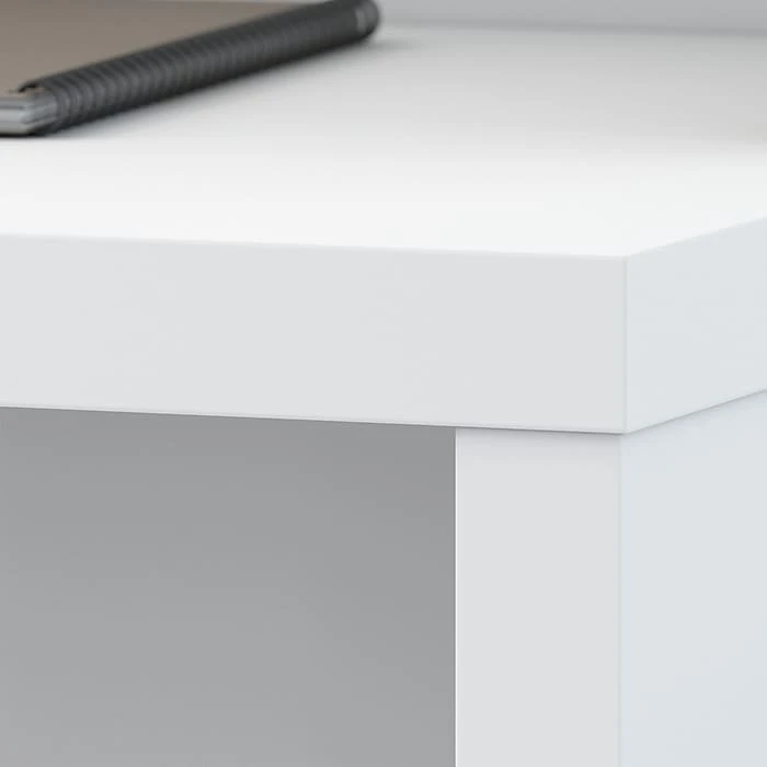 Office By Kathy Ireland® Echo 60W Bow Front Laminate Desk - Pure White (KI60105-03) 6 Office By Kathy Ireland® Echo 60W Bow Front Laminate Desk - Pure White (KI60105-03) - Image 6