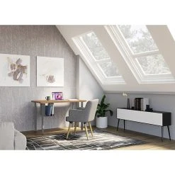 HON Coze 42"W Laminate Desk with U-Storage, Natural Recon & Silver - Space-Saving Office Furniture -Computer Office Desks Shop unnamed file 2482