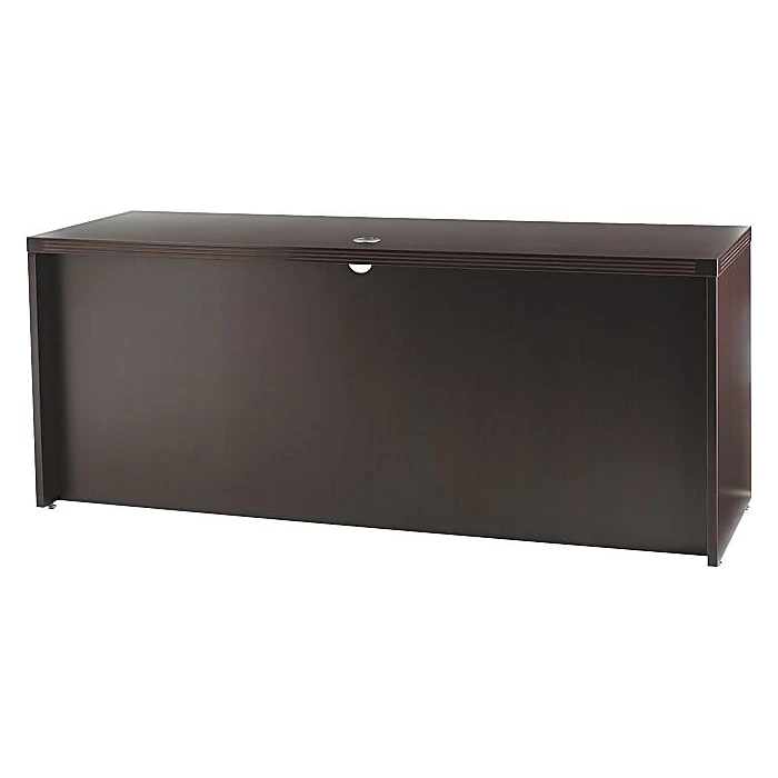 Safco Aberdeen Collection Mocha Laminate Credenza Shell - Durable Office Furniture 3 Safco Aberdeen Collection Mocha Laminate Credenza Shell - Durable Office Furniture - Image 3
