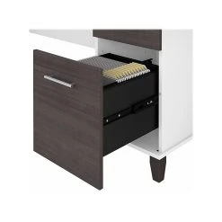 Bush Furniture Somerset 72" L-Shaped Desk with Storage, Storm Gray/White (WC81010K) - Durable Laminate Office Desk -Computer Office Desks Shop unnamed file 2575
