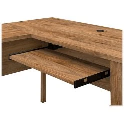 Bush Furniture Somerset 60" L-Shaped Desk With Hutch in Fresh Walnut - Modern Laminate Office Furniture (SET002FW) -Computer Office Desks Shop unnamed file 2599