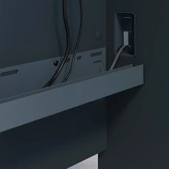 Bush Business Furniture Cubix Desk | 60"W Laminate Office Desk in Slate/White Spectrum (WC8460A) -Computer Office Desks Shop unnamed file 265