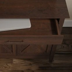 Bush Furniture Key West Laptop Storage Desk Credenza with 5-Shelf Bookcase, Bing Cherry – Sturdy Laminate Office Furniture -Computer Office Desks Shop unnamed file 2675