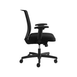 HON Coze 42" Laminate Table Desk & Convergence Task Chair - Florence Walnut/Silver/Black (HCZ42FWPCNVCU10) -Computer Office Desks Shop unnamed file 2703