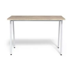 Union & Scale Lewis 36"H x 54"W Laminate Office & Computer Writing Desk, Light Walnut - Tool-Less Assembly (UN55696-CC) 12 Union & Scale Lewis 36"H x 54"W Laminate Office & Computer Writing Desk, Light Walnut - Tool-Less Assembly (UN55696-CC) -Computer Office Desks Shop unnamed file 2710