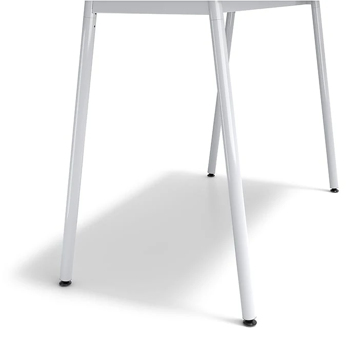 Union & Scale Lewis 36"H x 54"W Laminate Office & Computer Writing Desk, Light Walnut - Tool-Less Assembly (UN55696-CC) 7 Union & Scale Lewis 36"H x 54"W Laminate Office & Computer Writing Desk, Light Walnut - Tool-Less Assembly (UN55696-CC) - Image 7