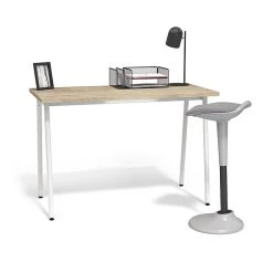 Union & Scale Lewis 36"H x 54"W Laminate Office & Computer Writing Desk, Light Walnut - Tool-Less Assembly (UN55696-CC) 17 Union & Scale Lewis 36"H x 54"W Laminate Office & Computer Writing Desk, Light Walnut - Tool-Less Assembly (UN55696-CC) -Computer Office Desks Shop unnamed file 2715